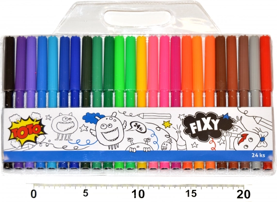 set de feutres de couleur 24 pcs