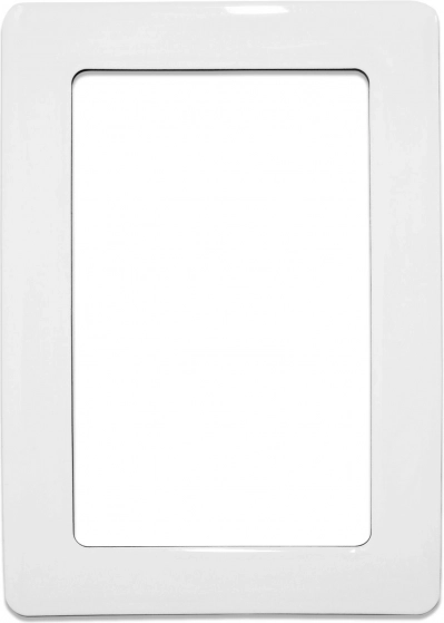 Cadre autocollant magnétique blanc 12,3x8,1 cm