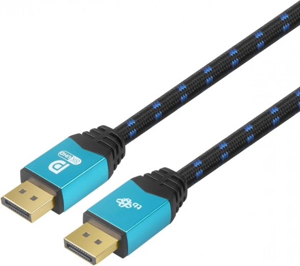Câble DisplayPort 8K UHD avec connecteurs bleus 2 m