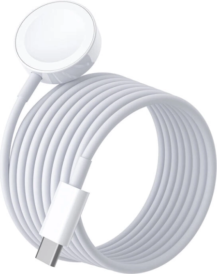 Chargeur Choetech pour Apple Watch USB‑C blanc