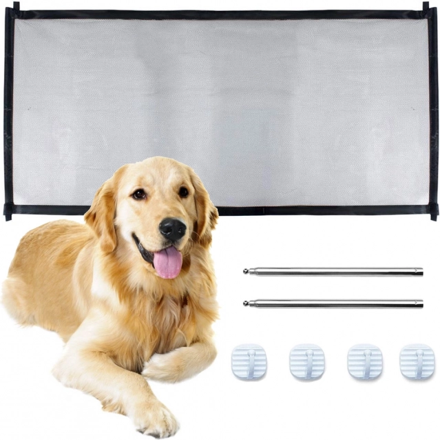 Barrière de sécurité pour chiens et chats