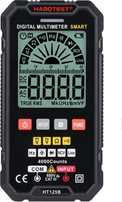 multimètre numérique universel Habotest HT125B