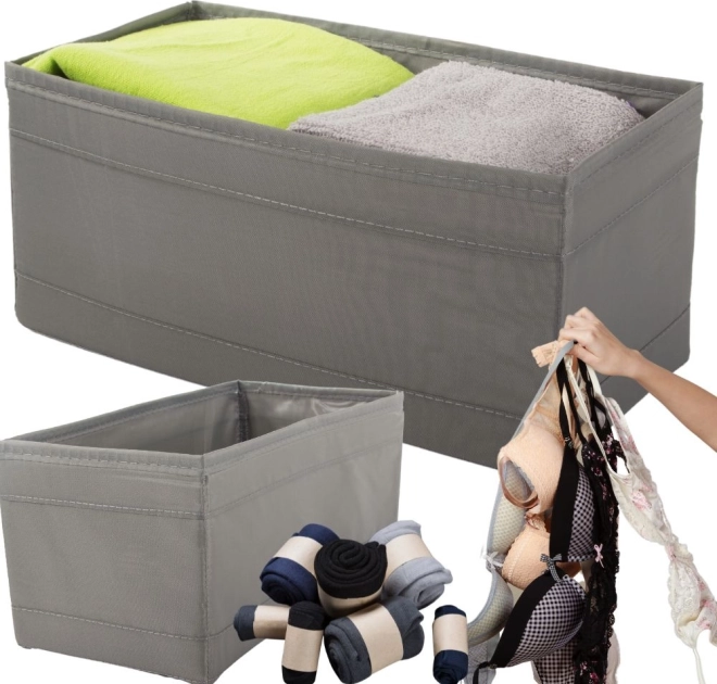 Organisateur pour sous-vêtements gris