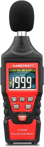 Décibelmètre numérique Habotest HT622B