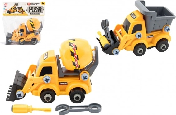 Machine de construction à vis avec accessoires en plastique