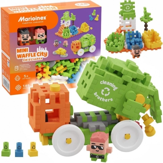 Kit de construction Mini Wafle - Décharge 148 pièces