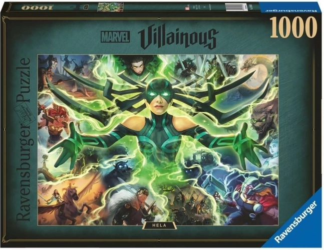 Puzzle Ravensburger Villainous : Hela 1000 pièces