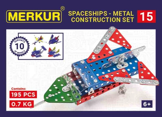 Set de construction Merkur Navette spatiale - 10 modèles
