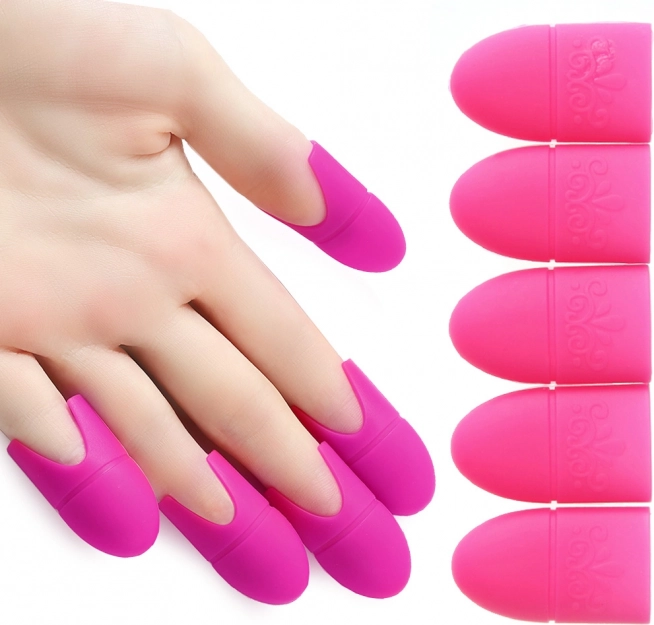 Clips en silicone pour enlever les ongles