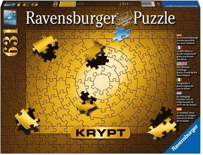 Ravensburger Puzzle Krypt édition or 631 pièces