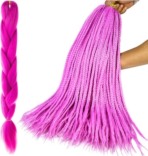 Tresses synthétiques – extensions capillaires – Violet