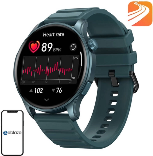 Montre connectée Zeblaze Btalk 3 Pro bleu