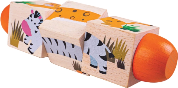 Bigjigs Toys cylindre moteur jungle