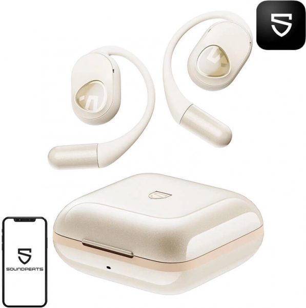 Écouteurs sans fil Soundpeats GoFree2+ blancs