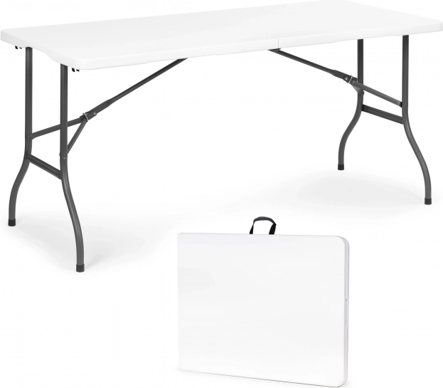 Table pliante de catering 153 cm blanche MultiGarden