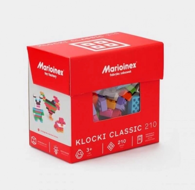 Jeu de construction briques Classic 210 pièces
