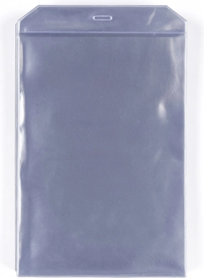 Pochette d'affichage transparente pour documents A4 en PVC