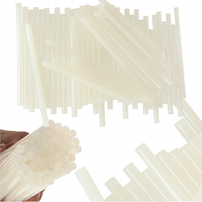 Bâtons transparents pour pistolet à colle 11mm x 200mm, 1kg