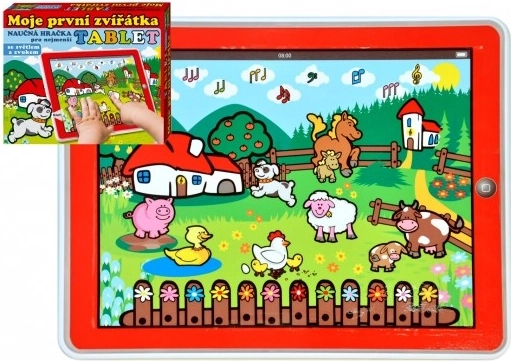 Tablette Mes premiers animaux – ferme pour les tout-petits avec lumière et sons