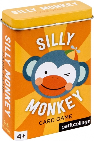 Petit Collage Cartes Singe Stupide en Boîte