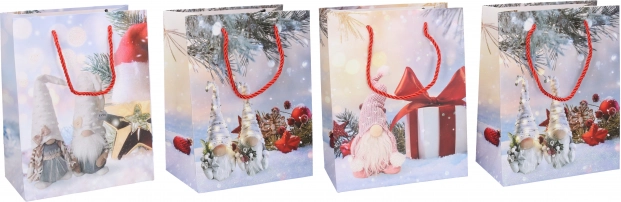 Sac cadeau de Noël 26 × 32 × 10 cm