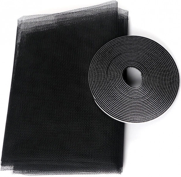Moustiquaire Amos 130x150 cm noire