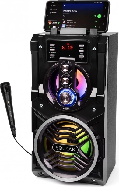Enceinte Bluetooth avec karaoké 20 W Squeak BeatBoxer