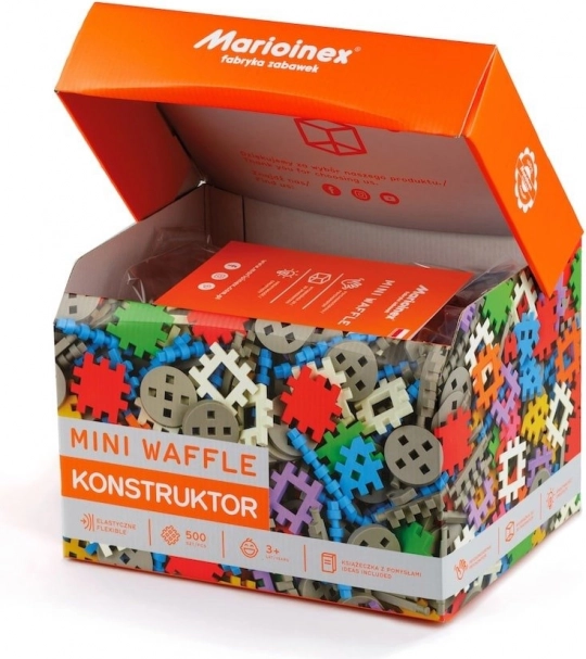 Kit de construction créatif Mini Waffle 500 pièces
