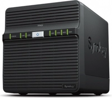 Stockage en réseau Synology DS423, NAS à 4 baies, 2 Go de RAM