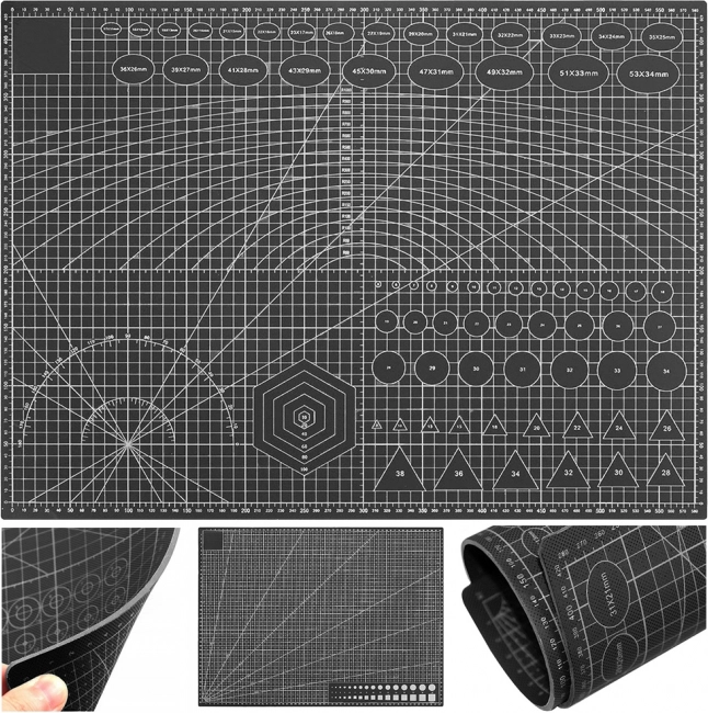 Tapis de découpe autorégénérant A2 double face