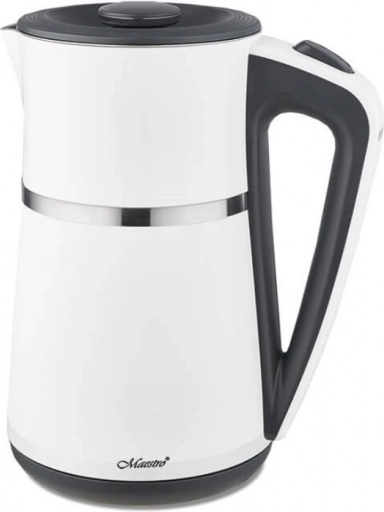 Bouilloire électrique 1,7 l 2200 W blanche