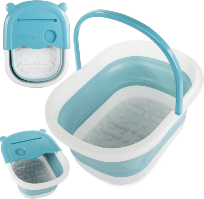 Bain de pieds pliant massant