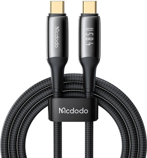 Câble Mcdodo USB-C vers USB-C, 240 W, 1,2 m (noir)