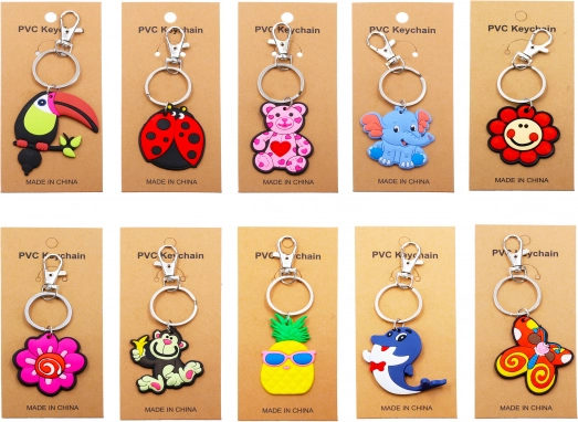Porte-clés design mixte