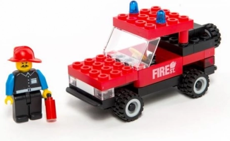 Cheva pompiers – patrouille de pompiers, jeu de construction
