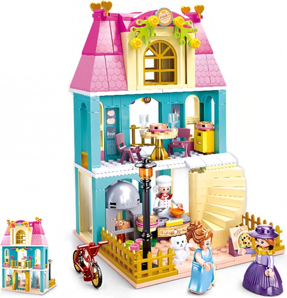 Sluban Rêve de Fille Maison de Village avec Mezzanine