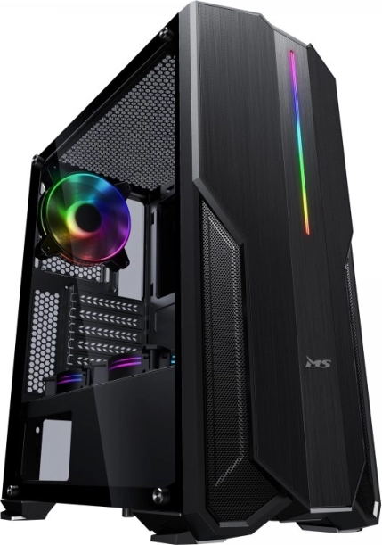 Boîtier de jeu pour PC MS Fighter V310 noir