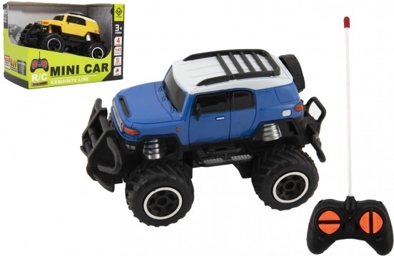 Mini SUV RC tout-terrain 1:43 avec LED, 27 MHz
