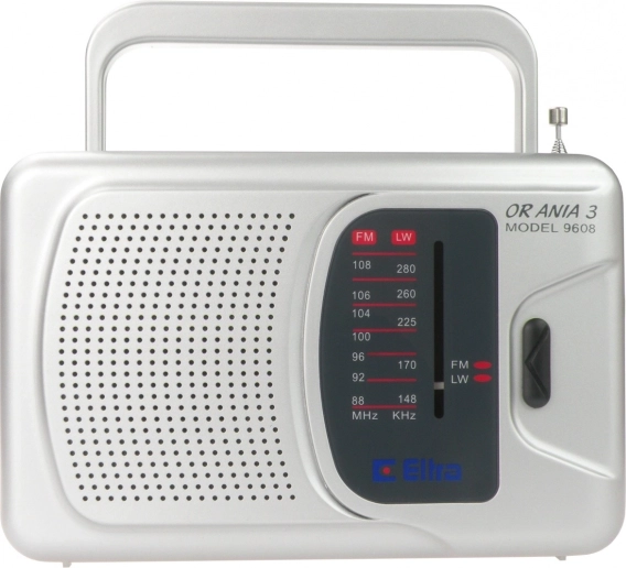 Radio portable ANIA argenté