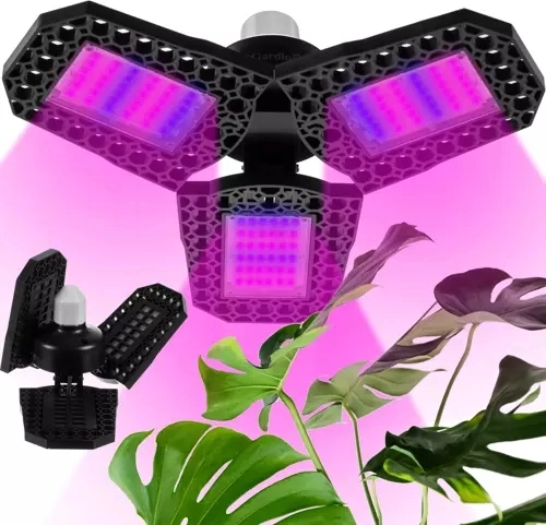 Lampe de croissance pour plantes 108 LED GARDLOV, E27, 8 W