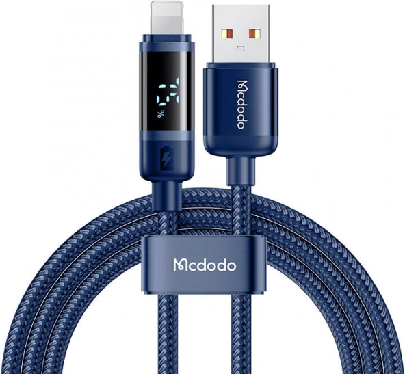 Câble Mcdodo USB-A vers Lightning 100W 1,2 m bleu