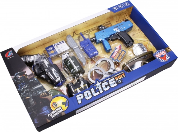 Ensemble d'armes et d'équipement de police