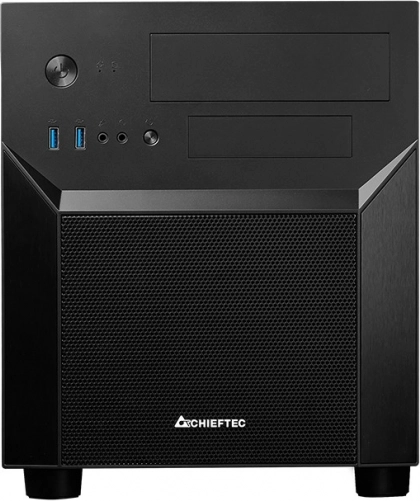 Boîtier d'ordinateur noir mATX Cube Mesh Series