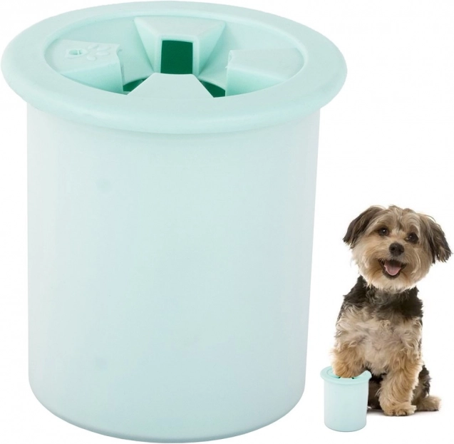 Nettoyeur de pattes en silicone pour chiens et chats S