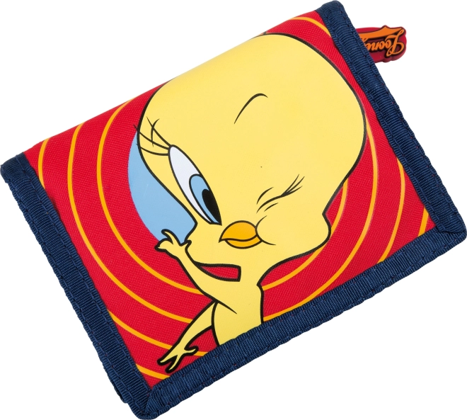 Portefeuille en textile LOONEY TUNES Tweety et Sylvester pour enfants