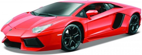 Modèle métallique BBURAGO LAMBORGHINI Aventador 1:18, orange