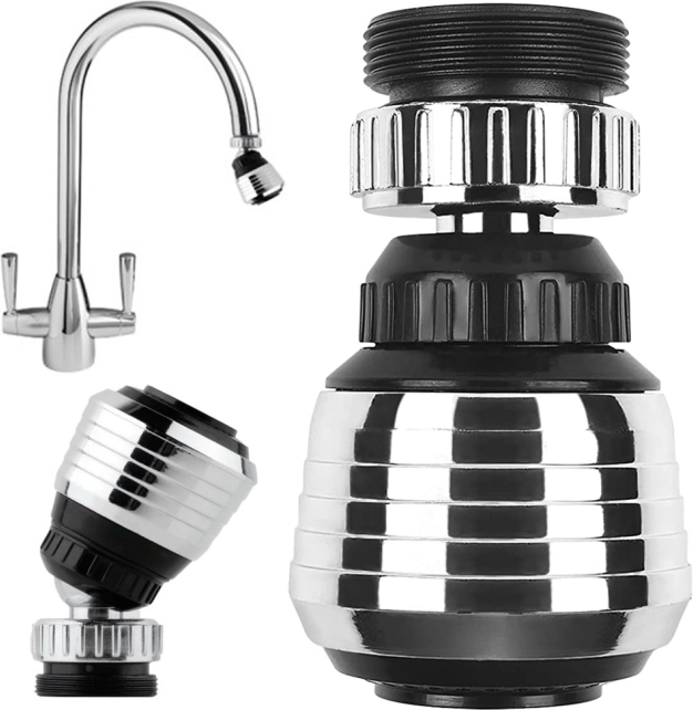 Aérateur mobile pour robinet 360°