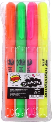 Lot de surligneurs – 4 couleurs