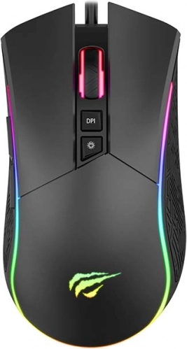 Souris de jeu Havit Gamenote avec éclairage RGB et DPI réglable