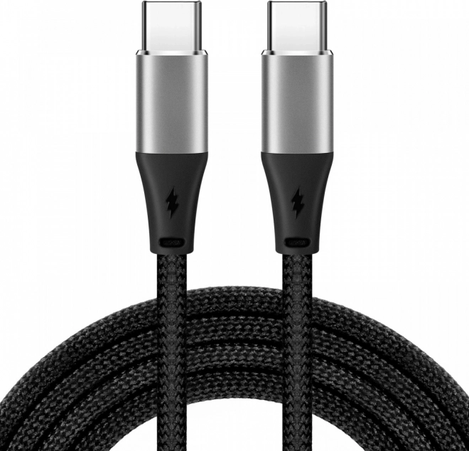 Câble type C noir 1m